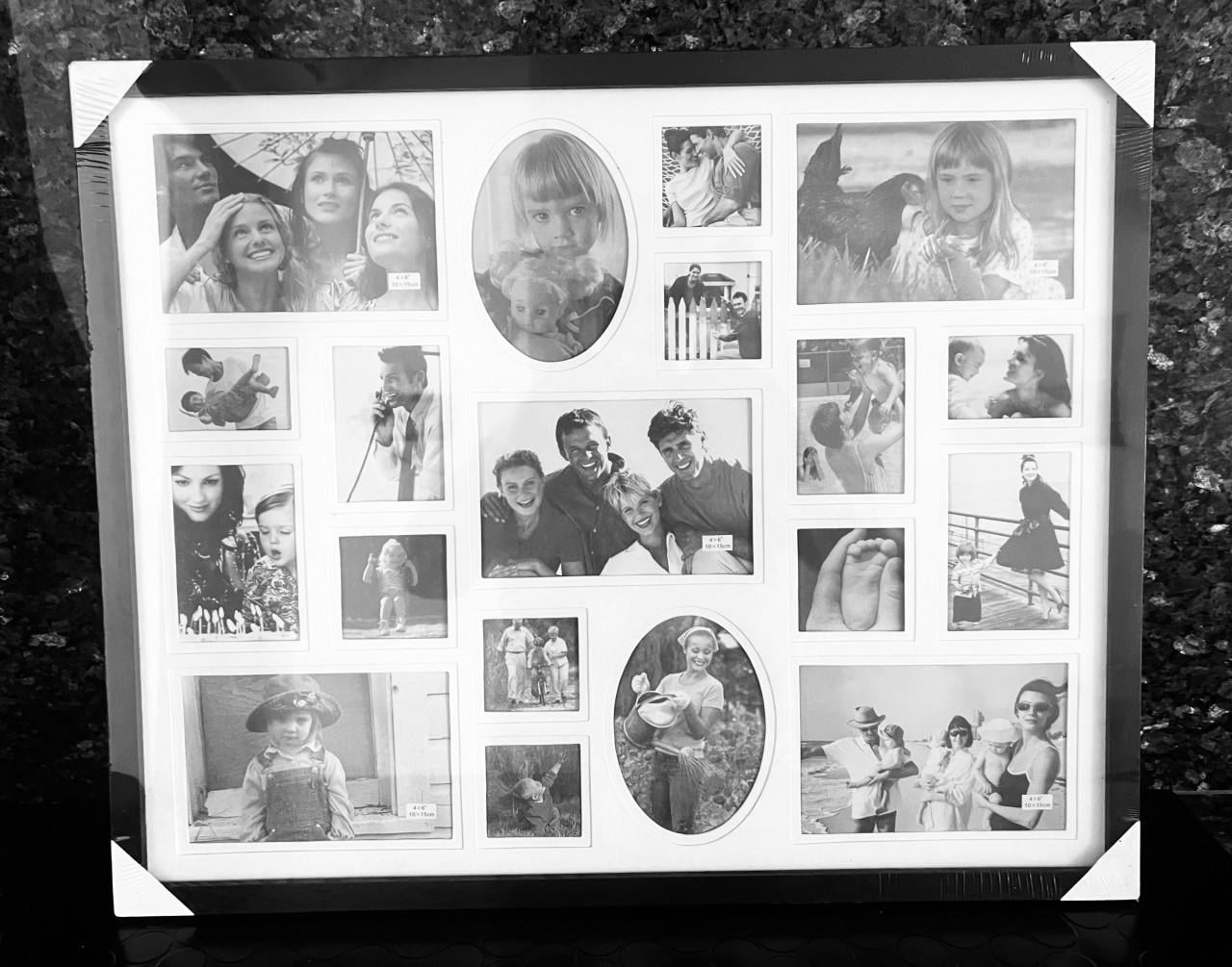 Nieuw :2 mooie  houten fotolijsten 30x40 cm