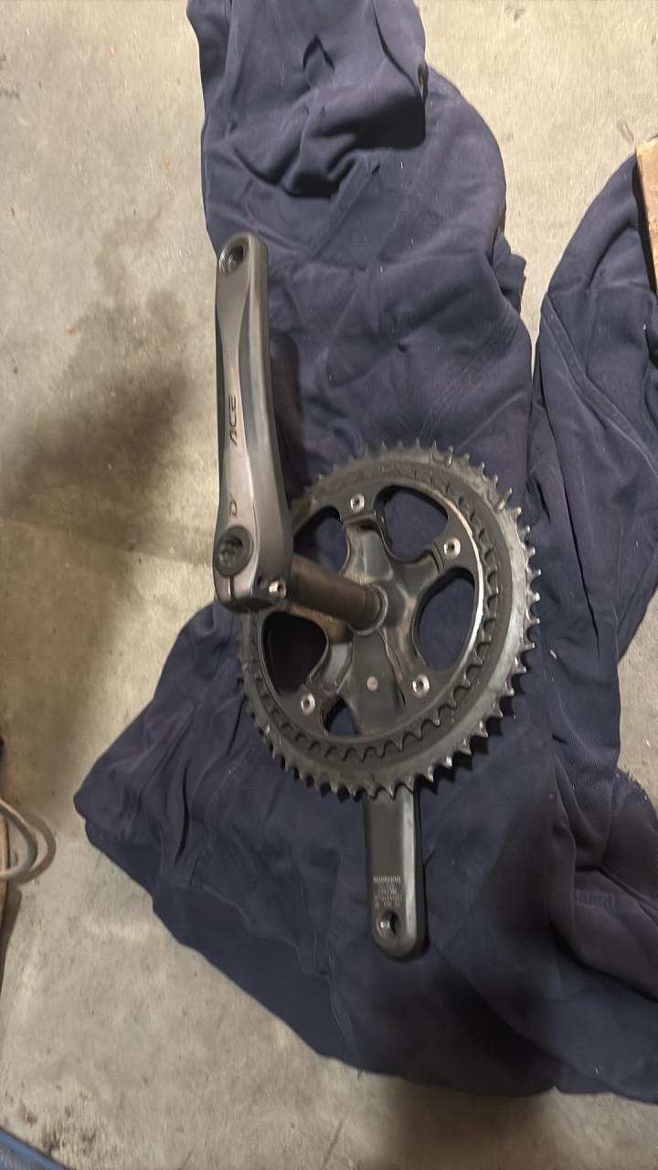Crankstel Shimano 170 en 165 mm