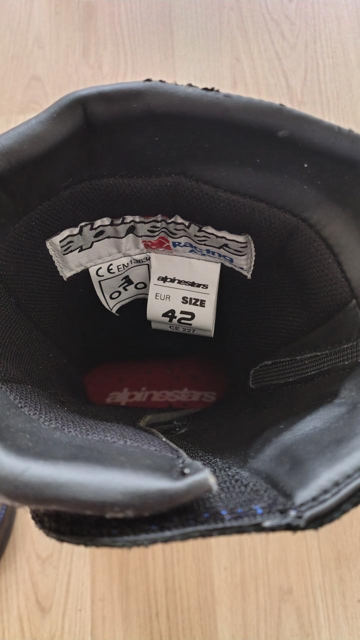 Alpinestars dames motorlaarzen maat 42, 4 keer gedragen