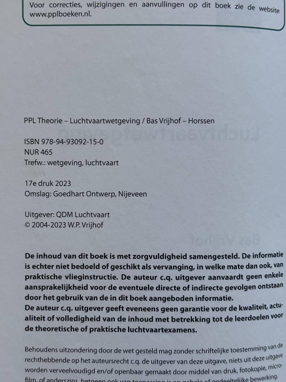 PPL lesboeken set - 2024