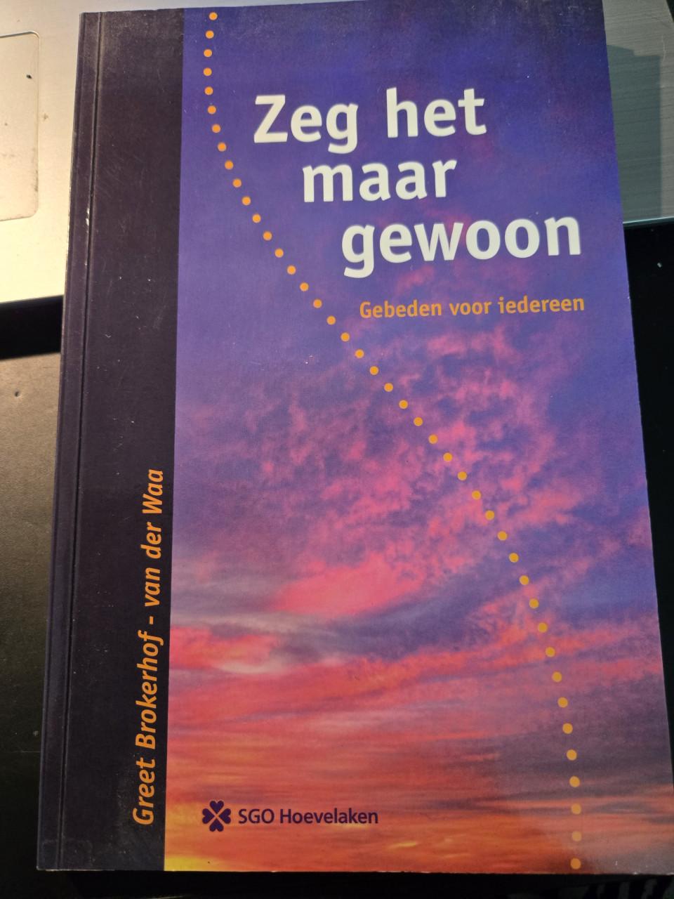 Boek :Zeg het maar gewoon: Gebeden voor iedereen 1999 1e druk