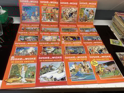 Stripboeken Suske en Wiske, 23 stuks. In nette staat.
