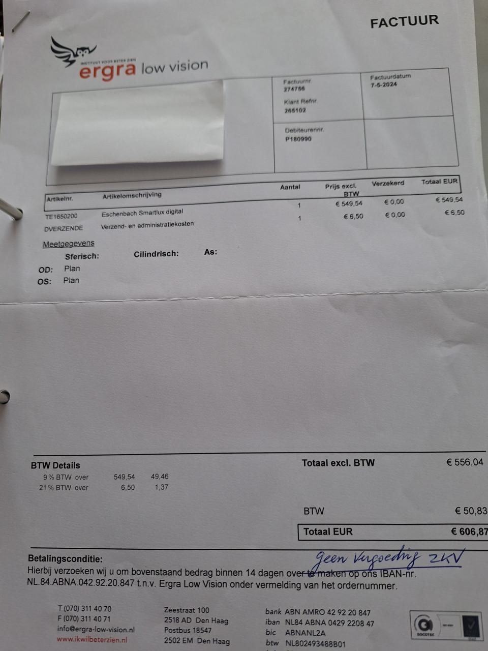 Eschenbach Smartlux vergrotende lezer