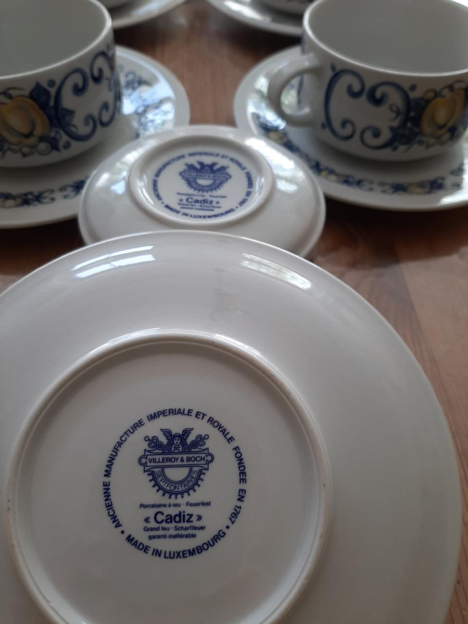 VILLEROY & BOCH , CADIZ - 5 KOP & SCHOTELS