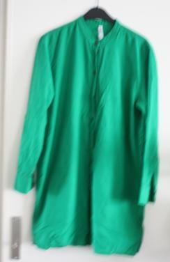 Groene lange blouse tuniek  maat 40
