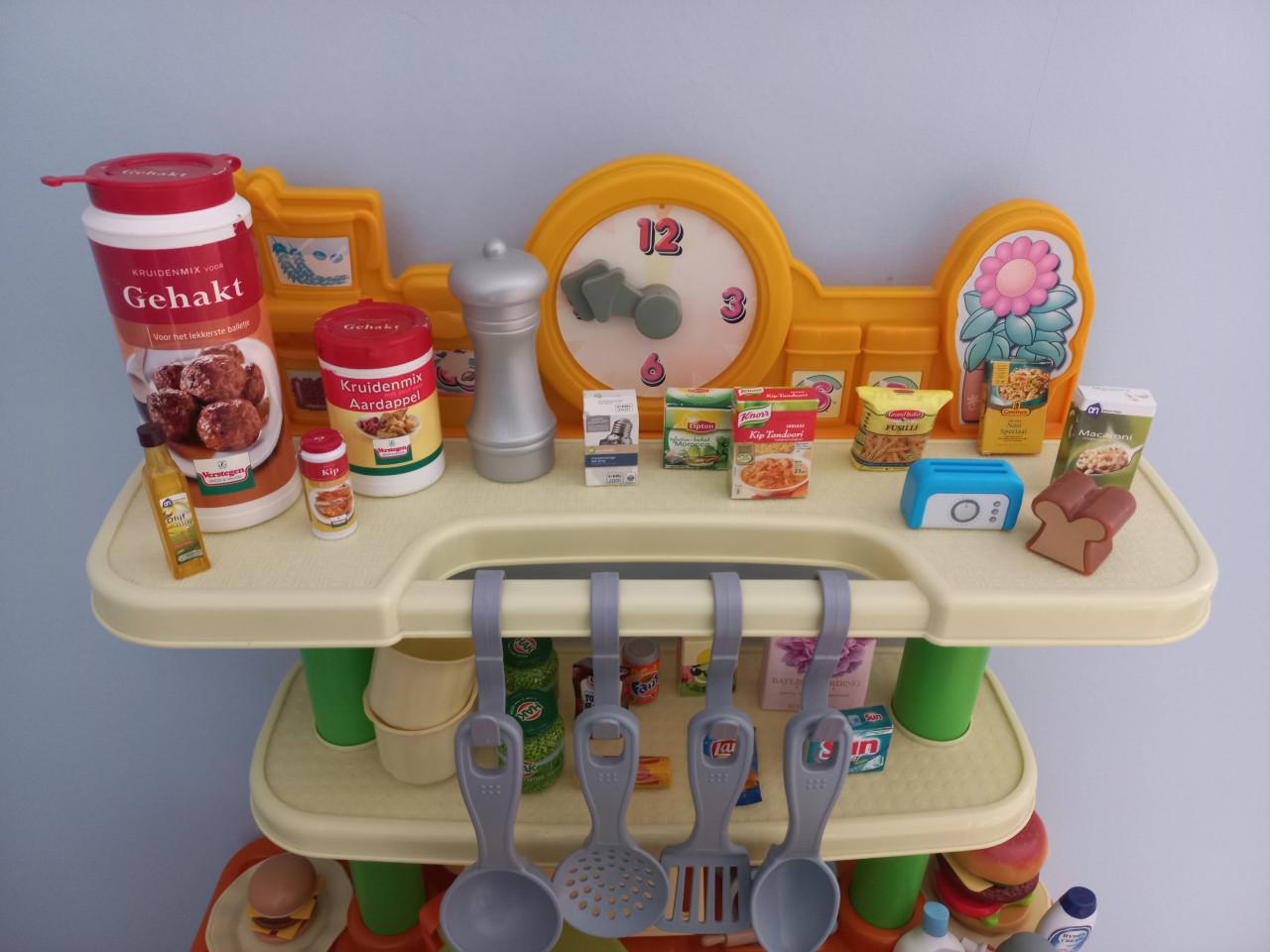 Speel keuken met heel veel accessoires