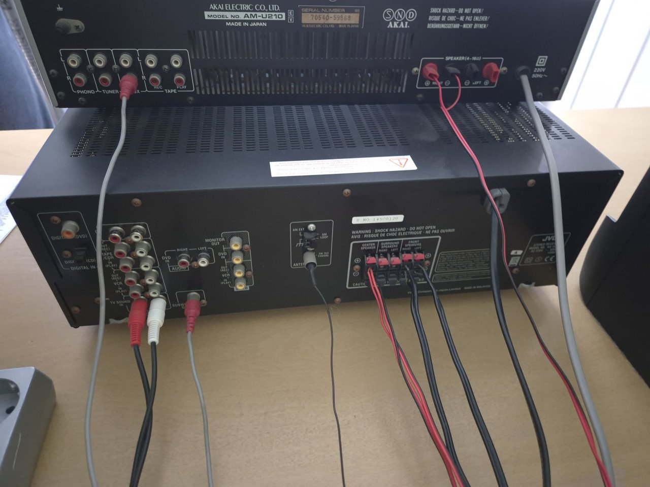 Stereoset JVC - Akai