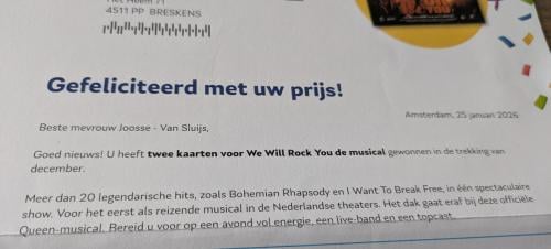 Ticket musical Queen - 2 pers.