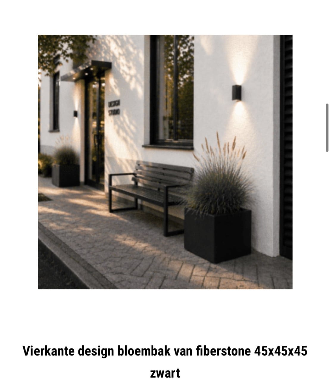 Fiberstone plantenbakken sale