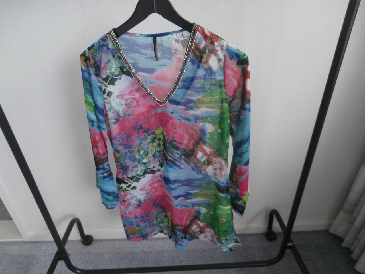 Nieuw Strandjurkje / Tuniek  van Jacky Mills    Maat S   voor   € 9,95