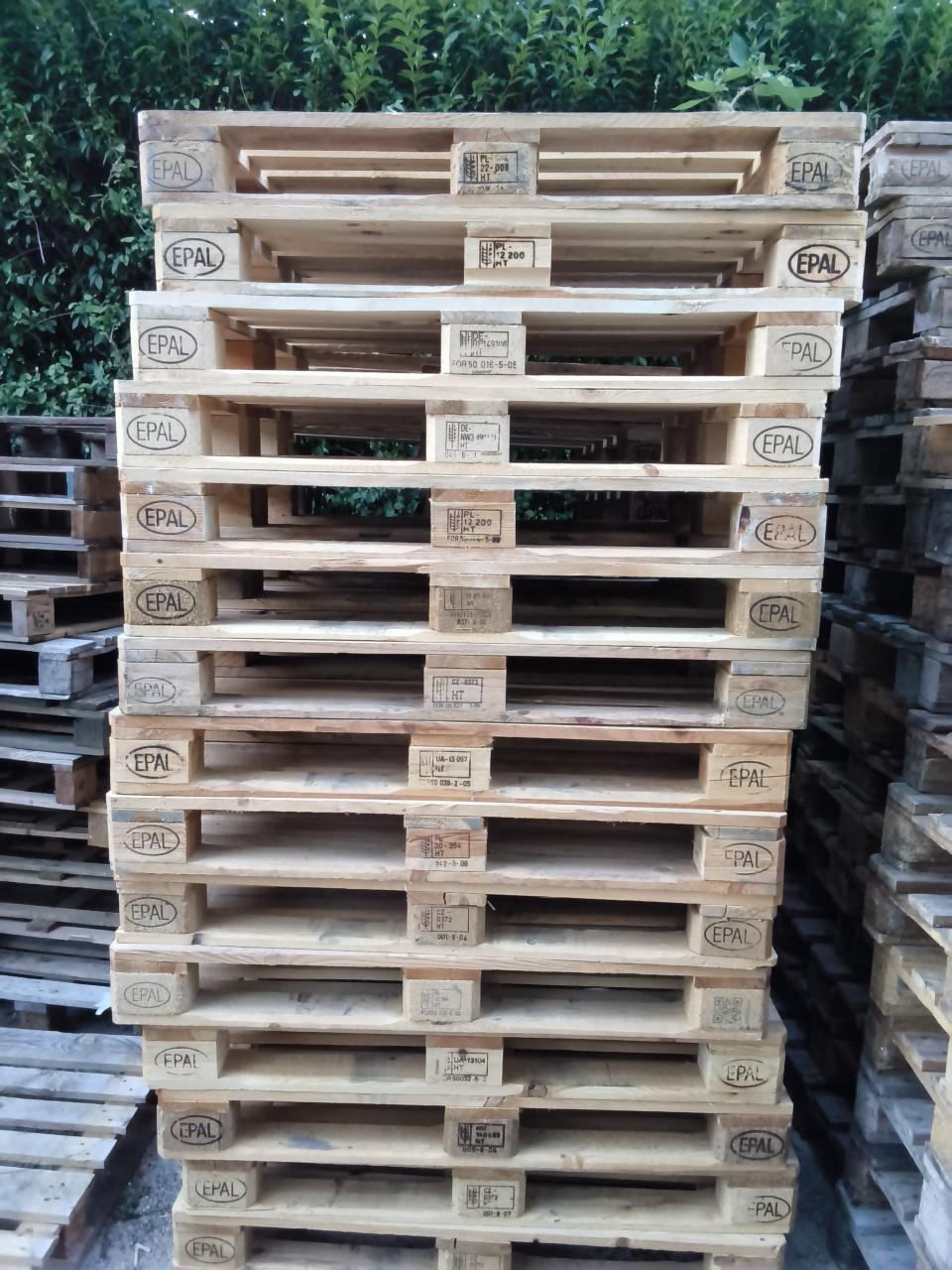 Europallets, gratis levering