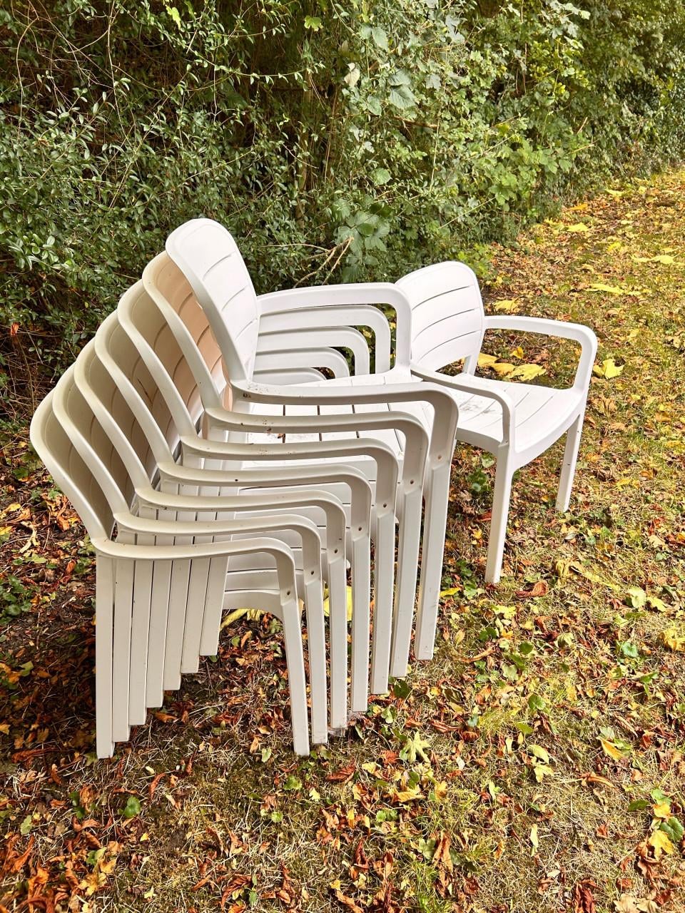 Terras stoelen 8x (Allibert)