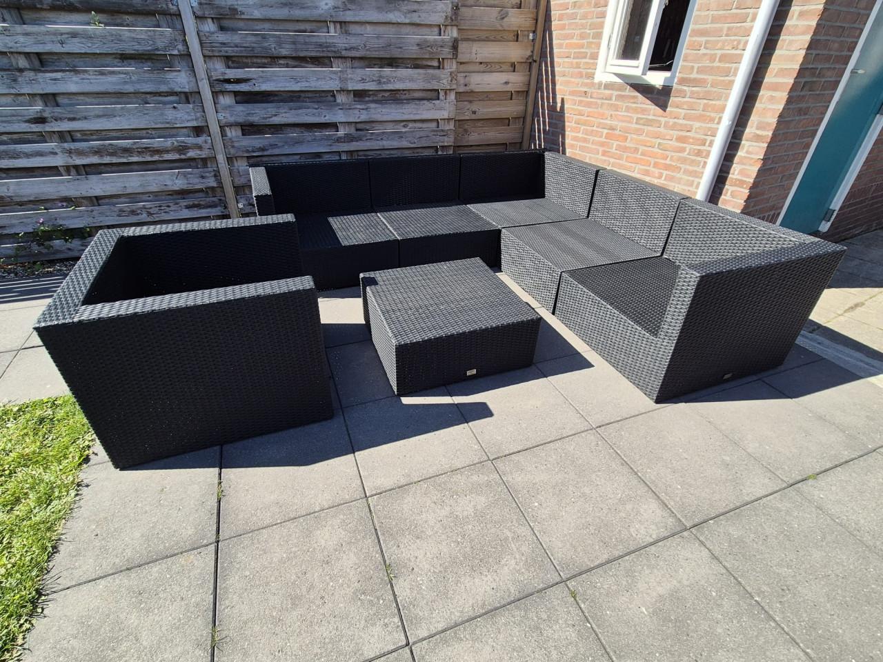 Compleet Loungeset 240 x 240 cm (Bezorging mogelijk)