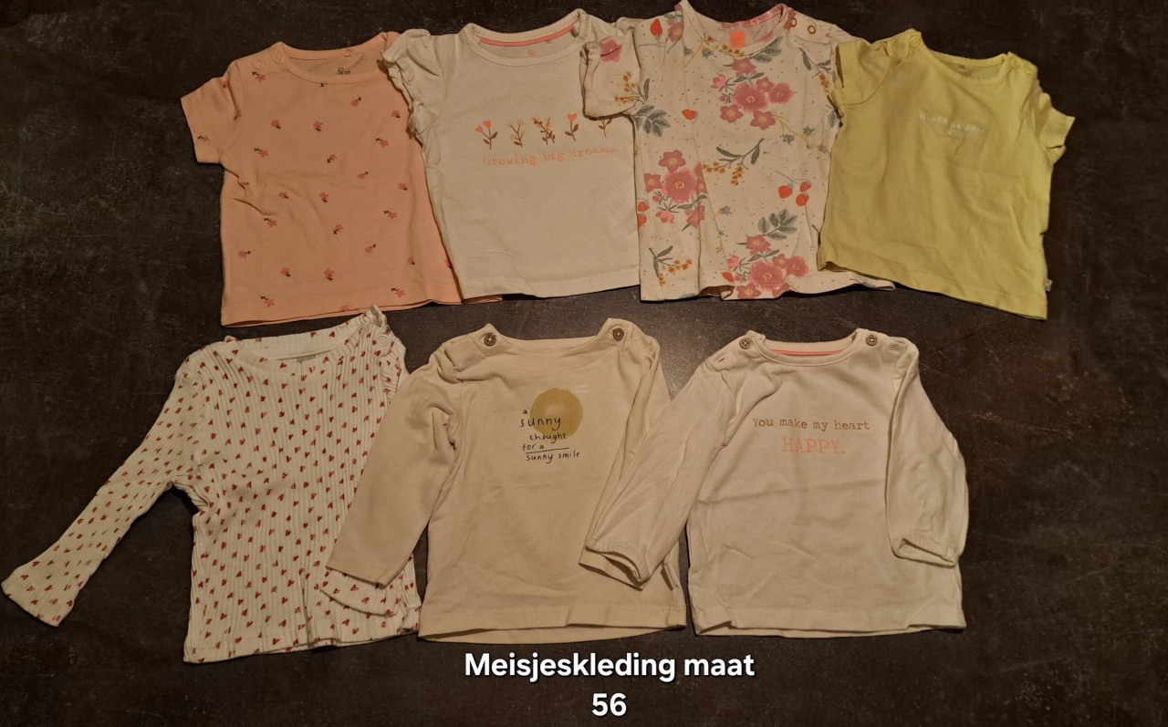 Meisjeskleding maat 56