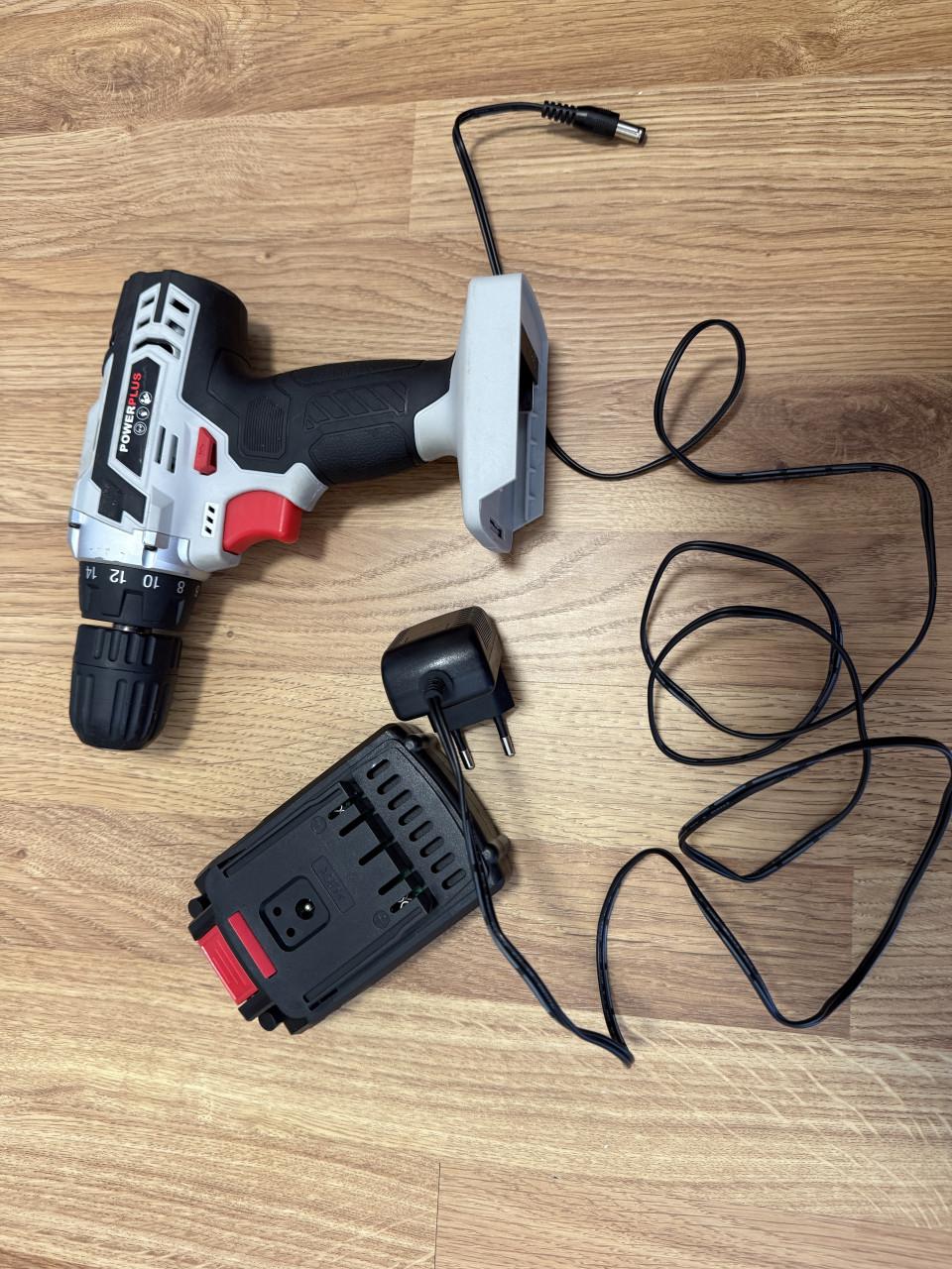 Schroefboormachine met accu en oplader