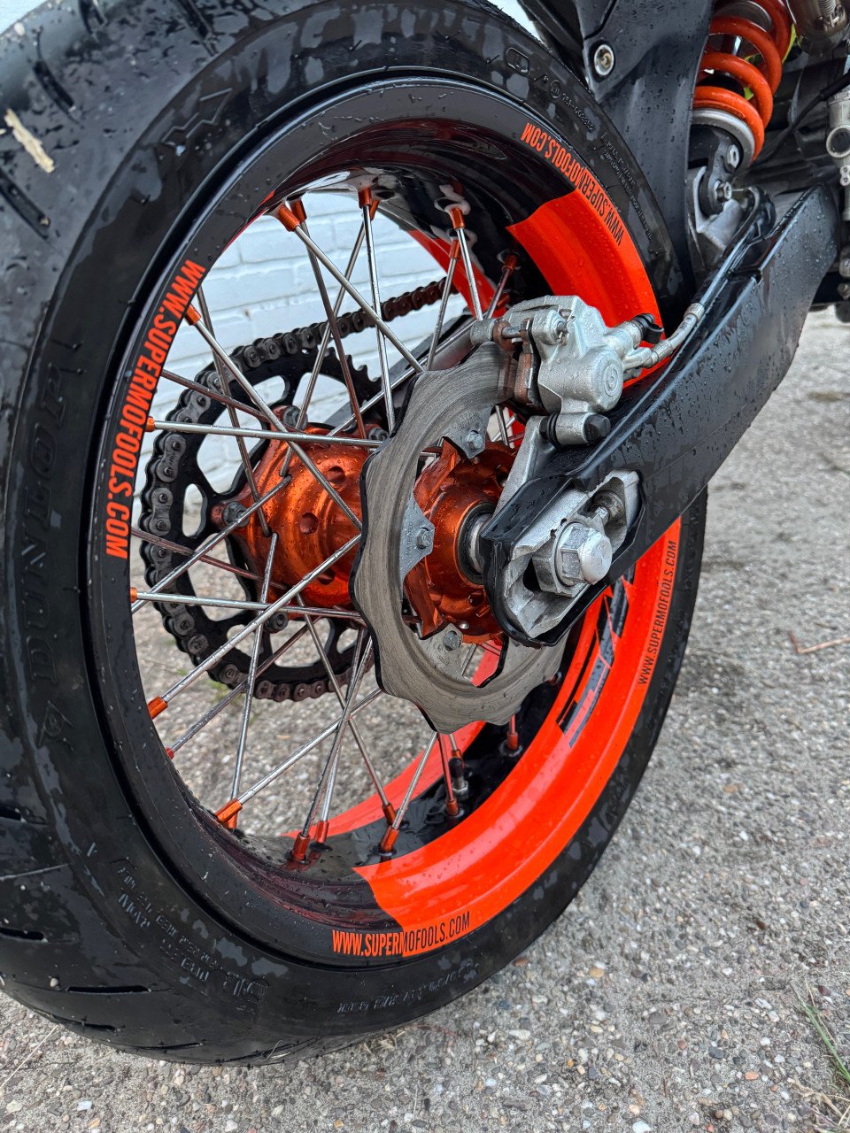 KTM 530 exc supermotard 2009