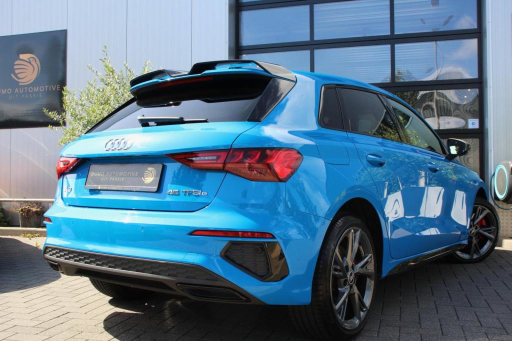 Audi A3 sportback 45 tfsi e s-line - matrix - turbo blauw - dab - virtual c