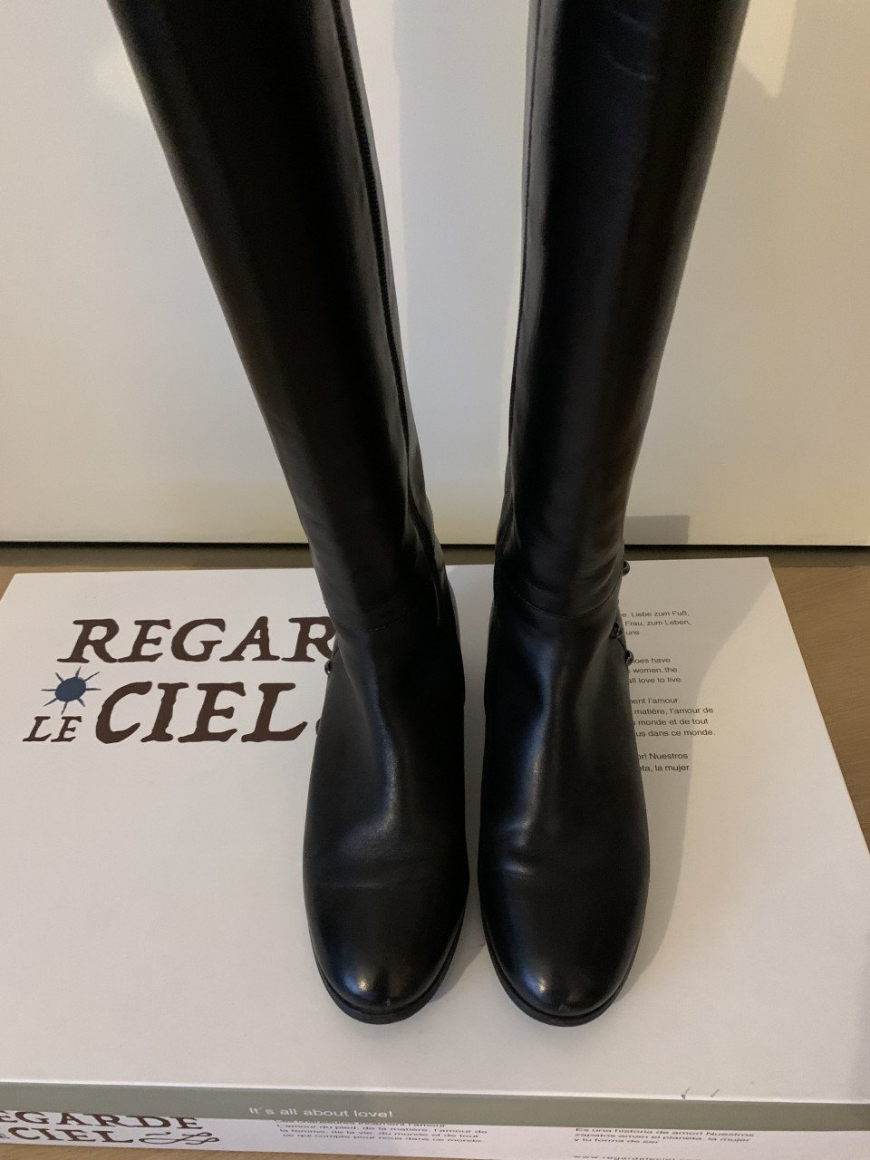 LEREN LAARZEN VAN REGARDE LE CIEL, MT 38