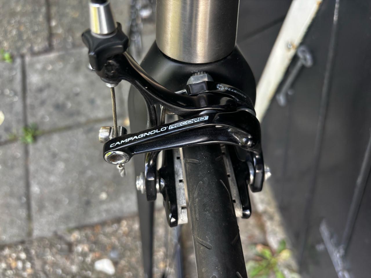 Titanium racefiets volledig Campagnolo