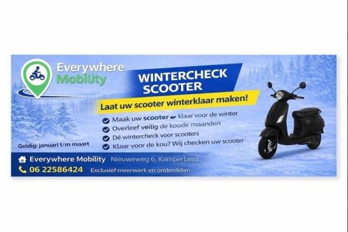 Everywhere  Mobility Acie  wintercontrole scooter