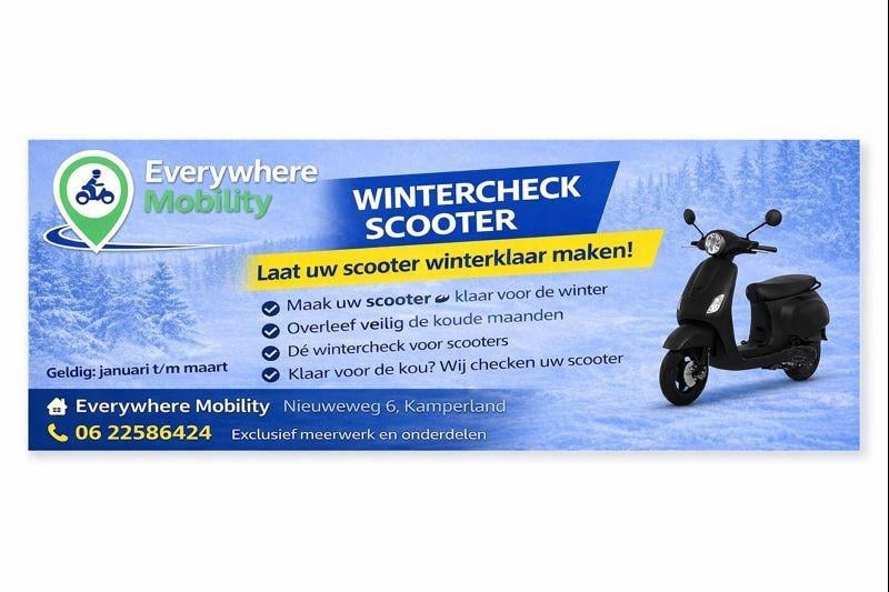 Everywhere  Mobility Acie  wintercontrole scooter