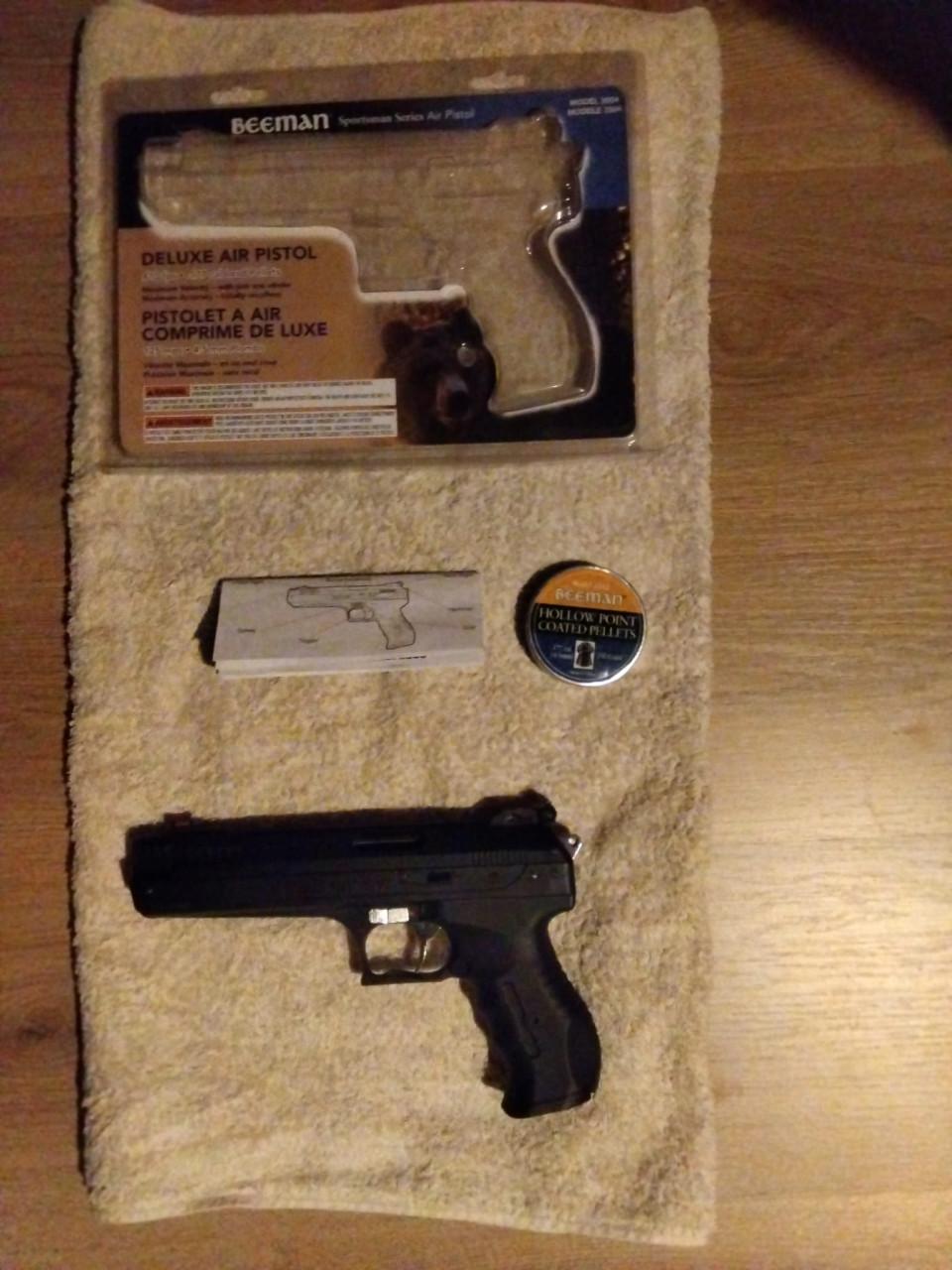 Pomp-luchtdrukpistool Beeman Sportsman