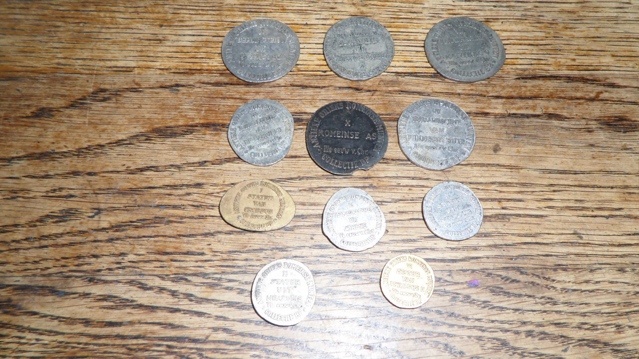 Collectie BP munten