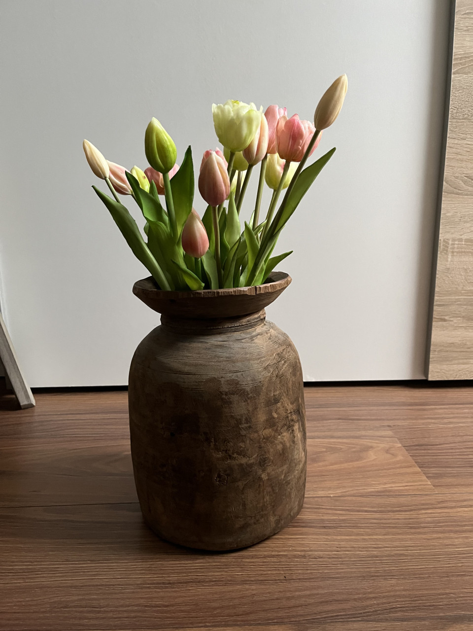 Neptulpen wit-roze kort