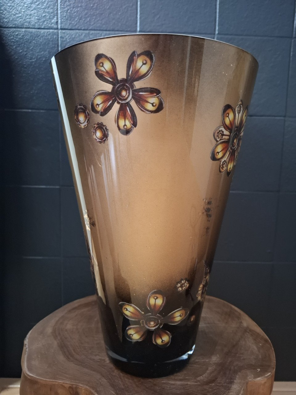 Retro vaas handmade