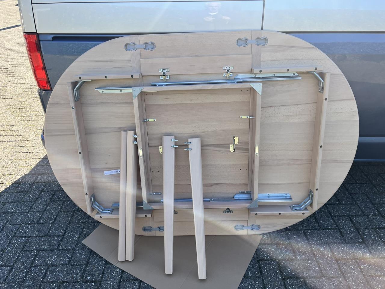 Ikea Uitschuifbare tafel Licht beuken /fineer