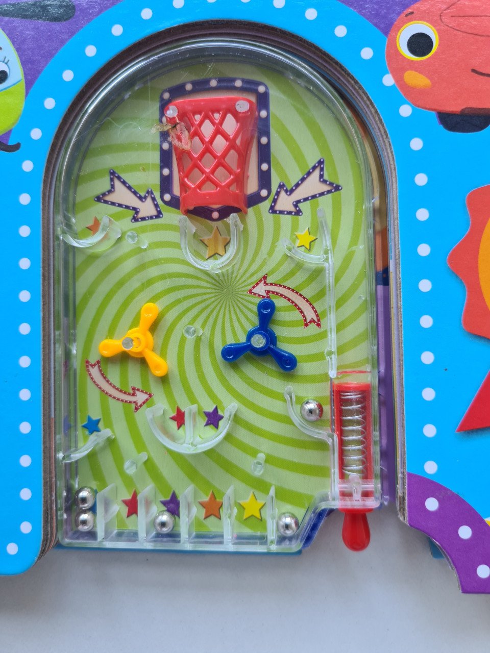 Versla het voertuigen team Leuk boek met flipperkast spelletje