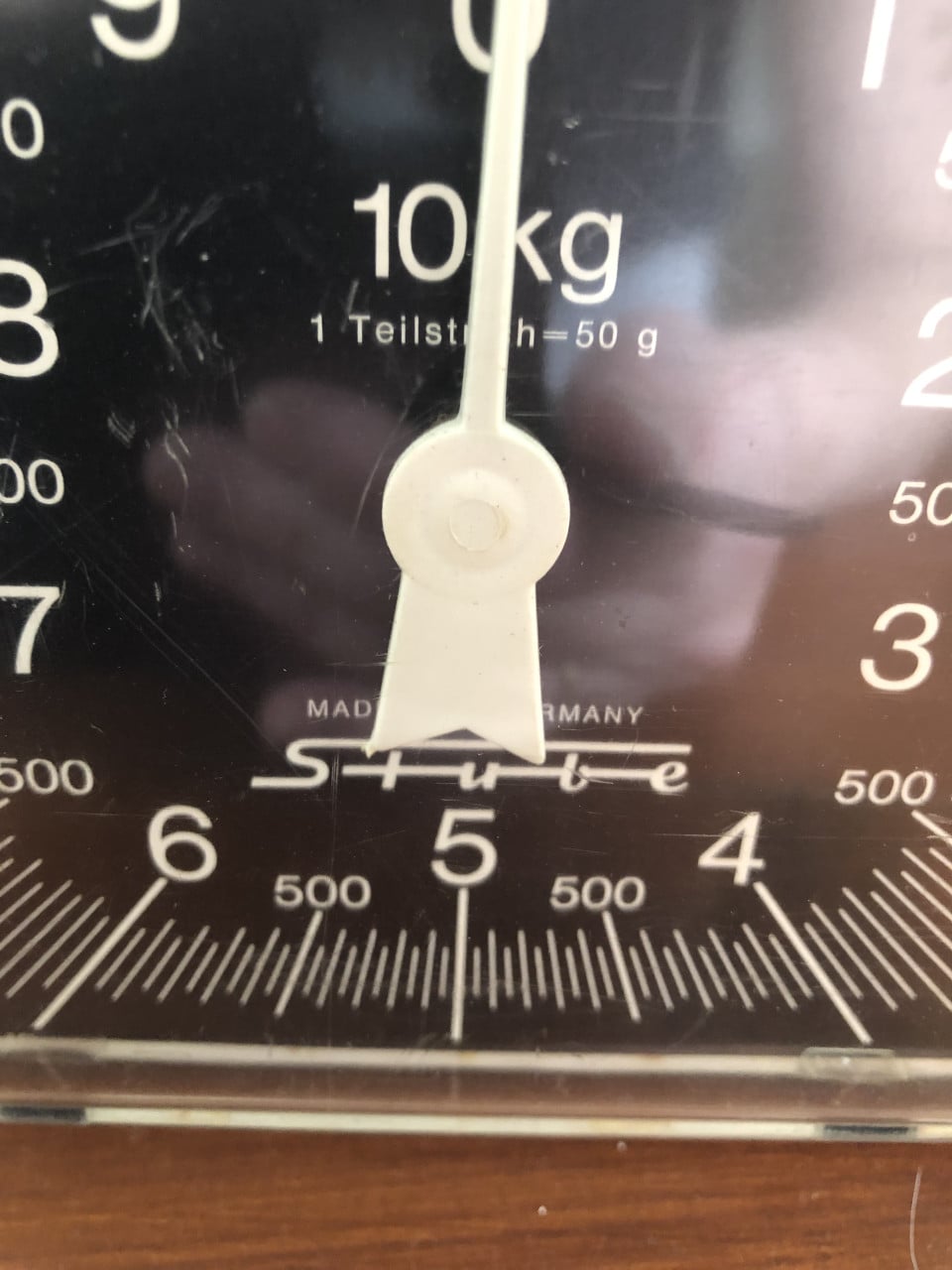 Leuk brocante Stube keukenweegschaaltje