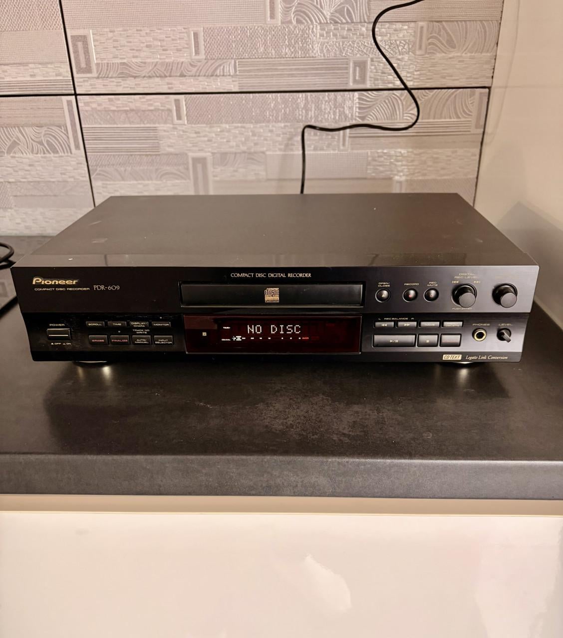 Pioneer cd speler recorder+ Afstandsbediening