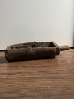 Houten schep