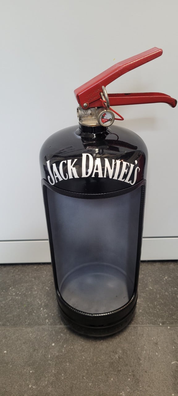 Brandblusser jack daniels mancave