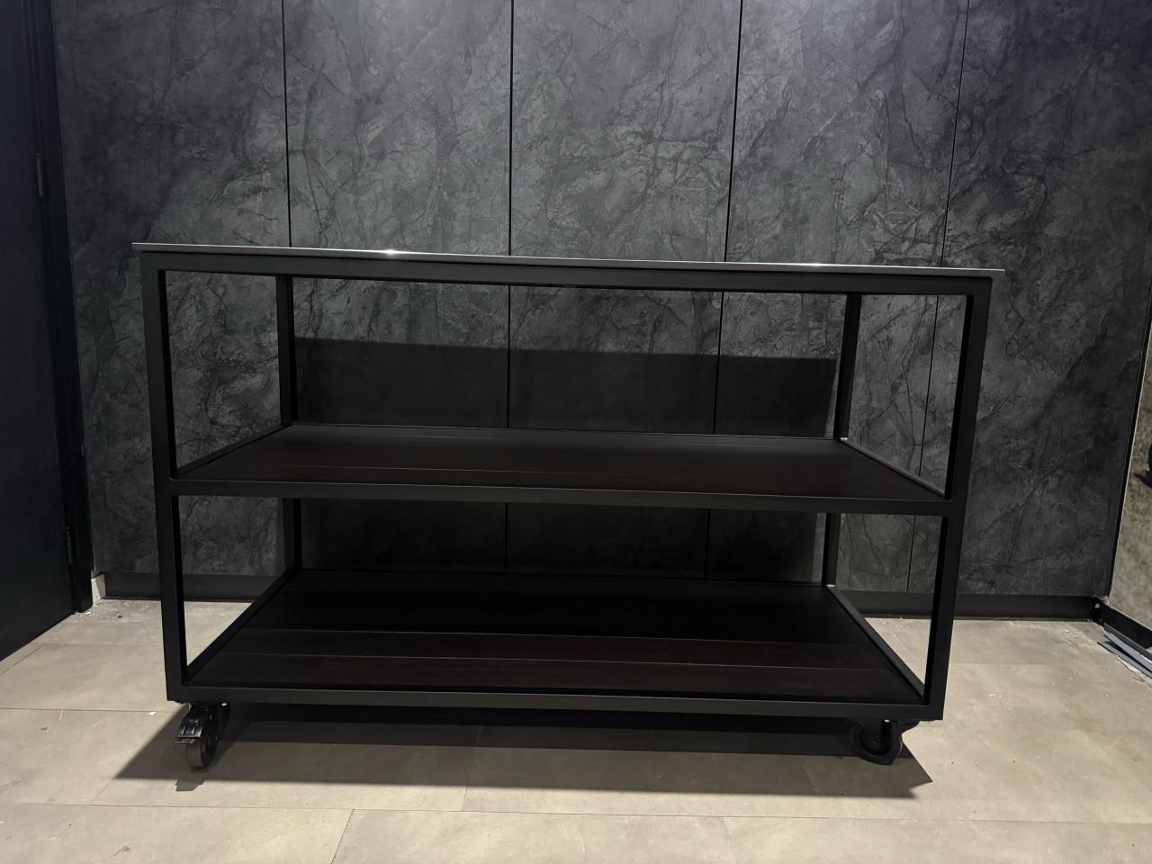 Buitenkeuken staal dekton pizza oven