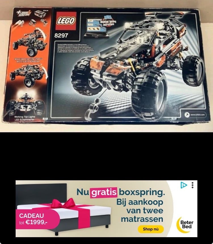 Technic LEGO off-road monstertruck 8297