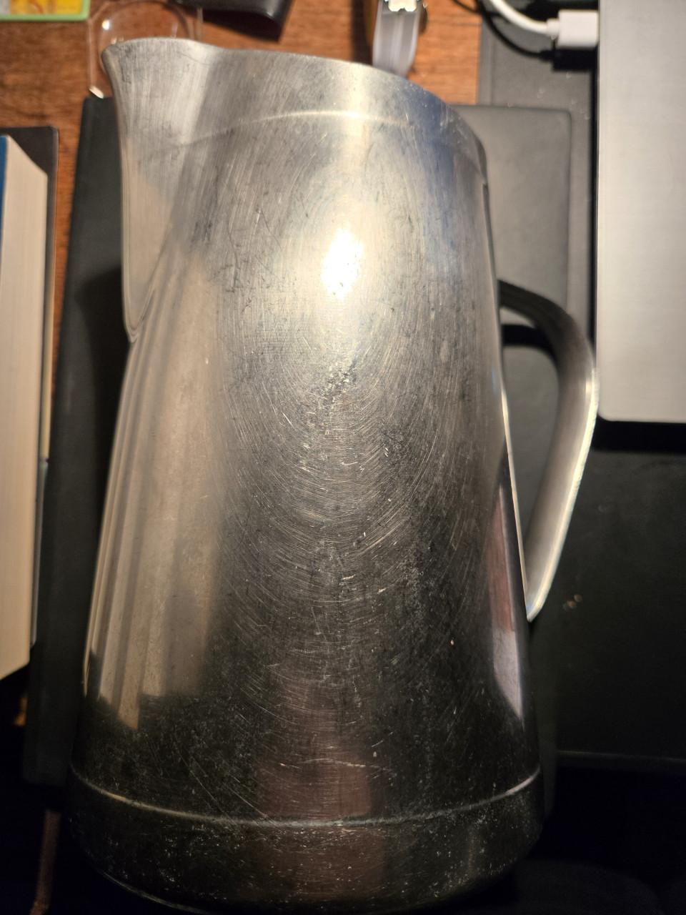 Vintage RVS (water) Kan van Hallins Zweden 2 LTR