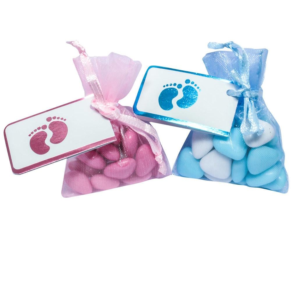 Bedankjes  organza snoep zakjes 1 euro