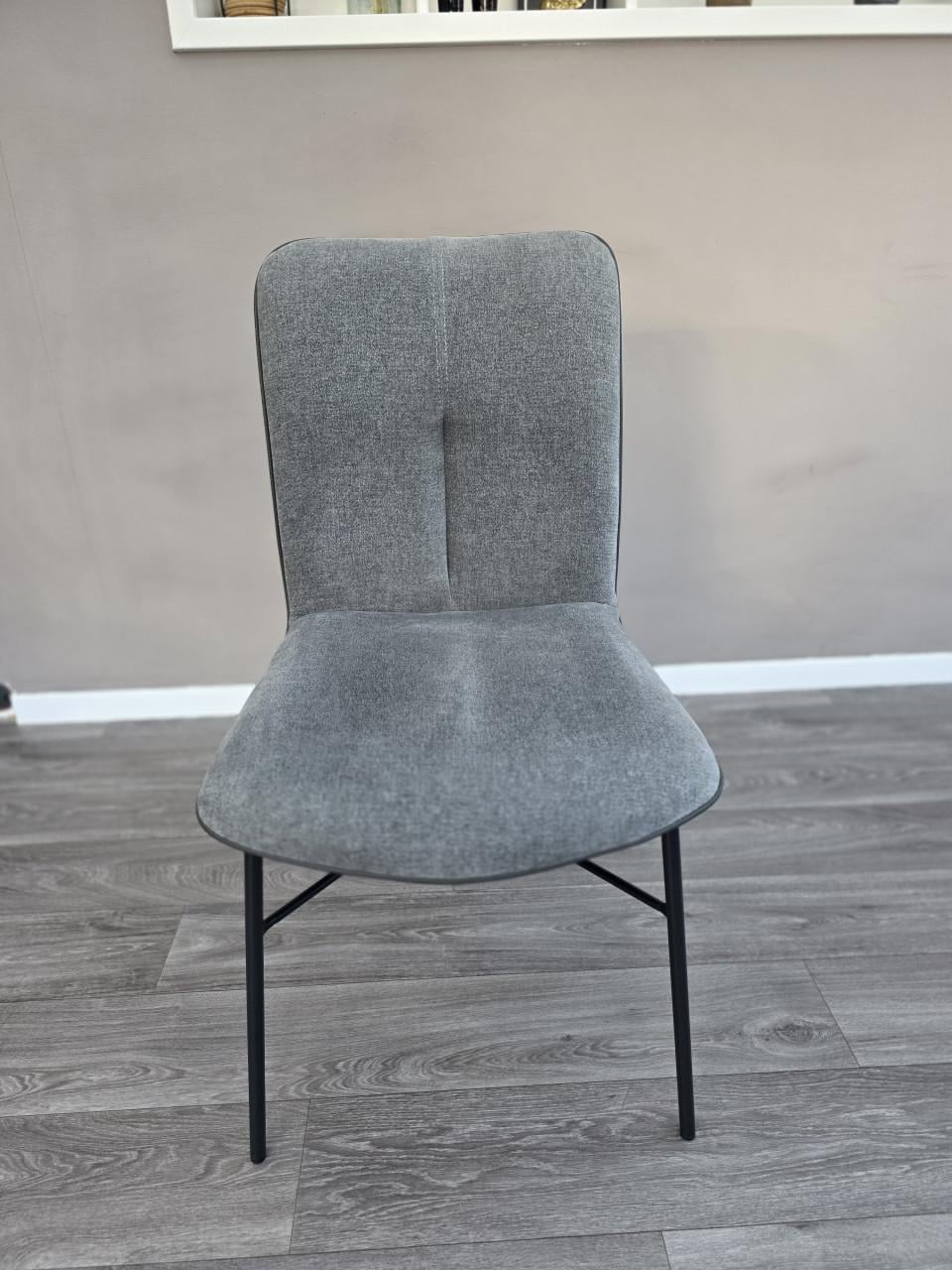 6x Xooon Quint eetkamerstoelen Antraciet