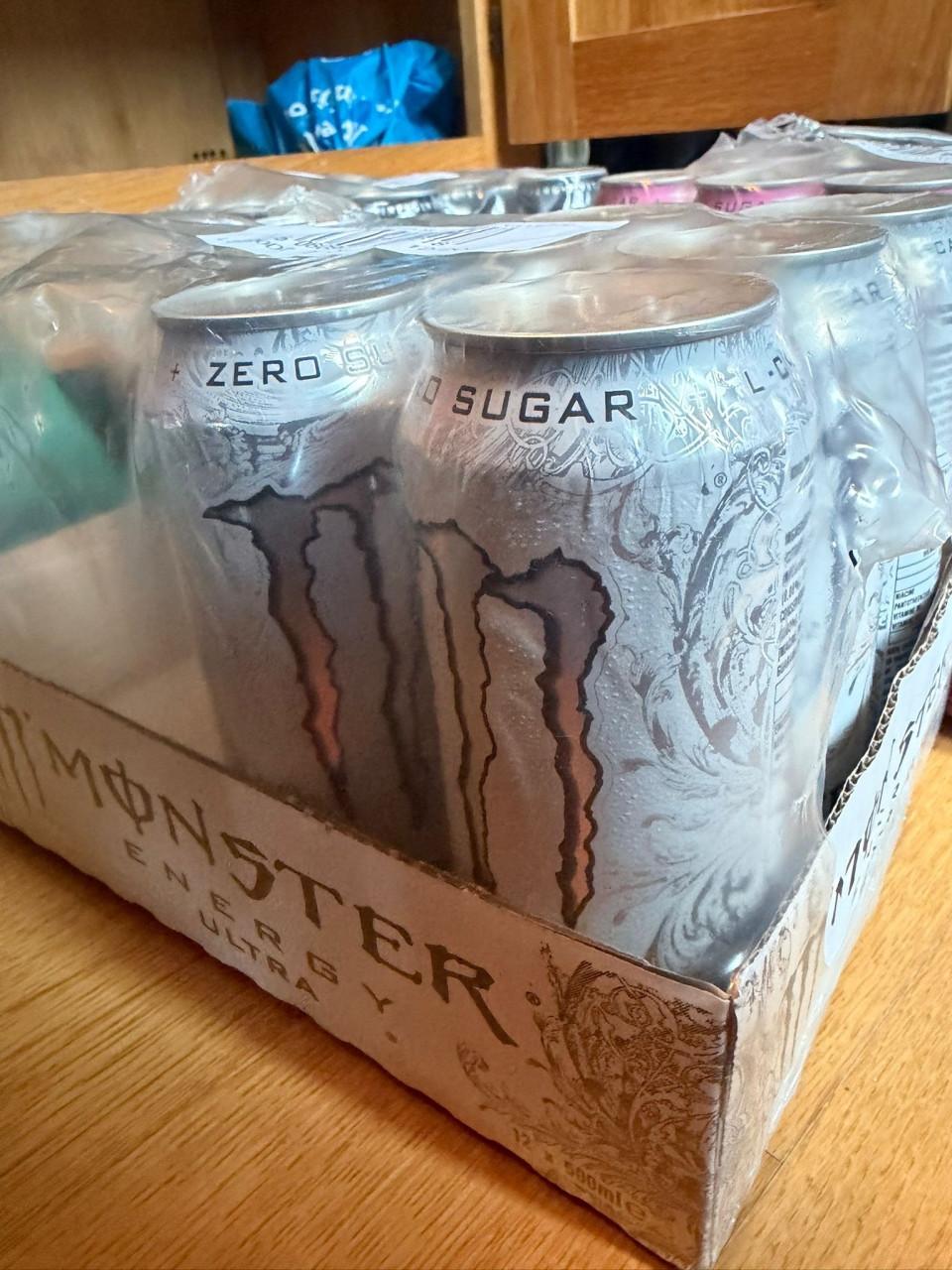 Monster energiedrank div smaken
