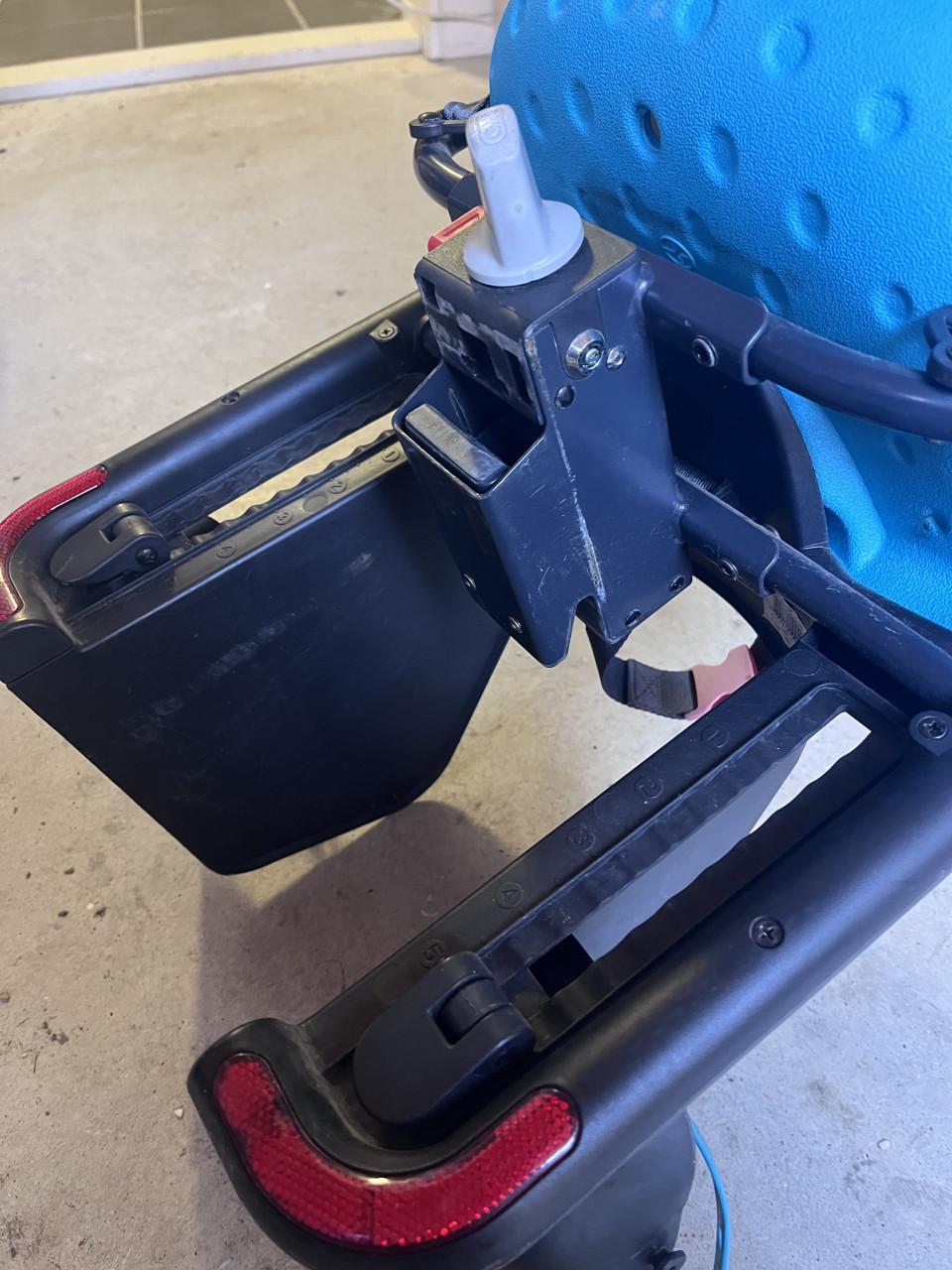 Achter fiets stoeltje yepp