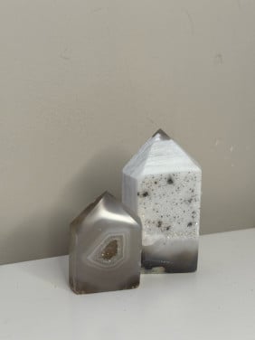 Druzy agaat puntjes