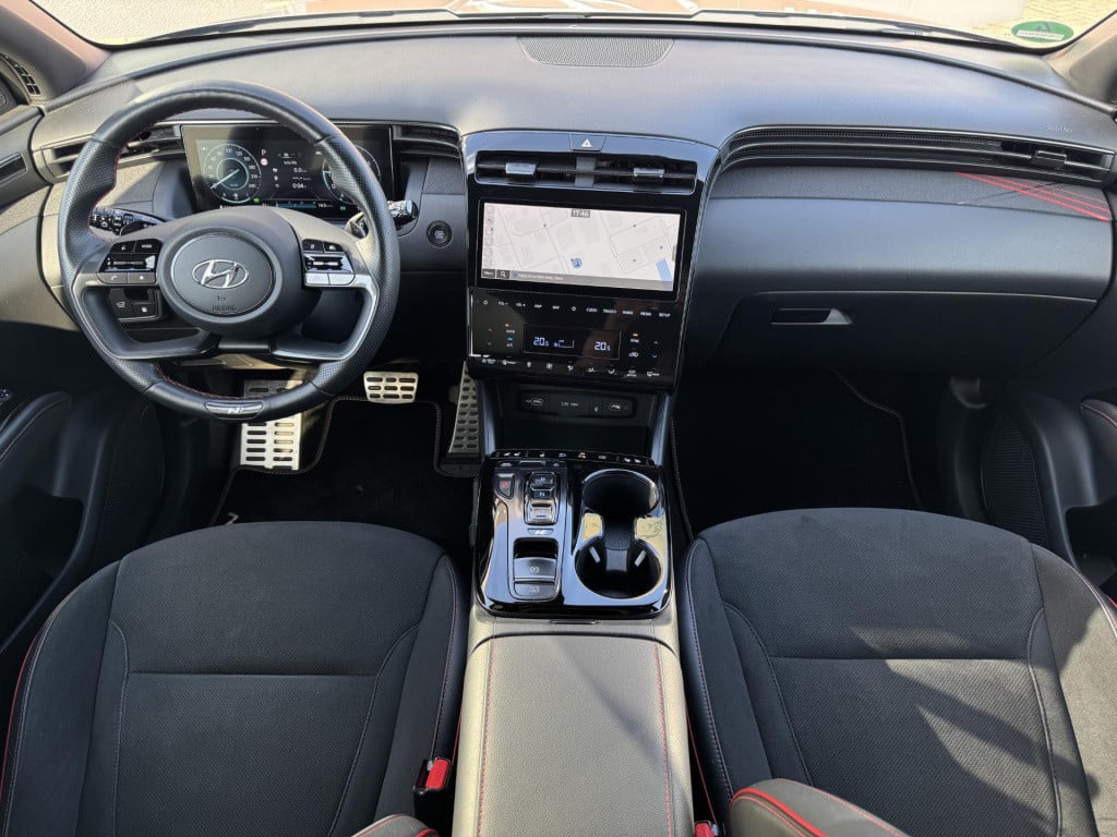 Hyundai Tucson 1.6 t-gdi phev n line 4wd | trekhaak afneembaar | leder/alca