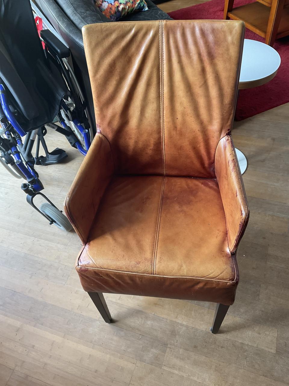 Eetkamerstoelen (leer)