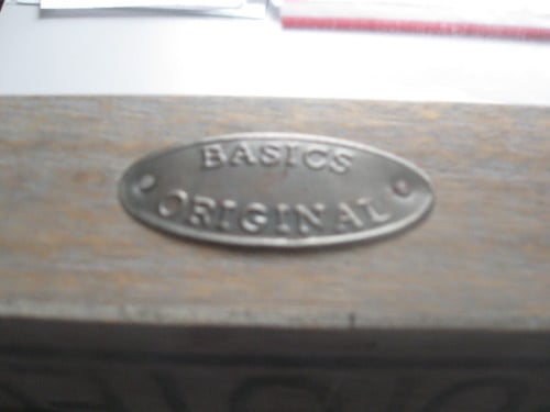 Hard houten dienblad