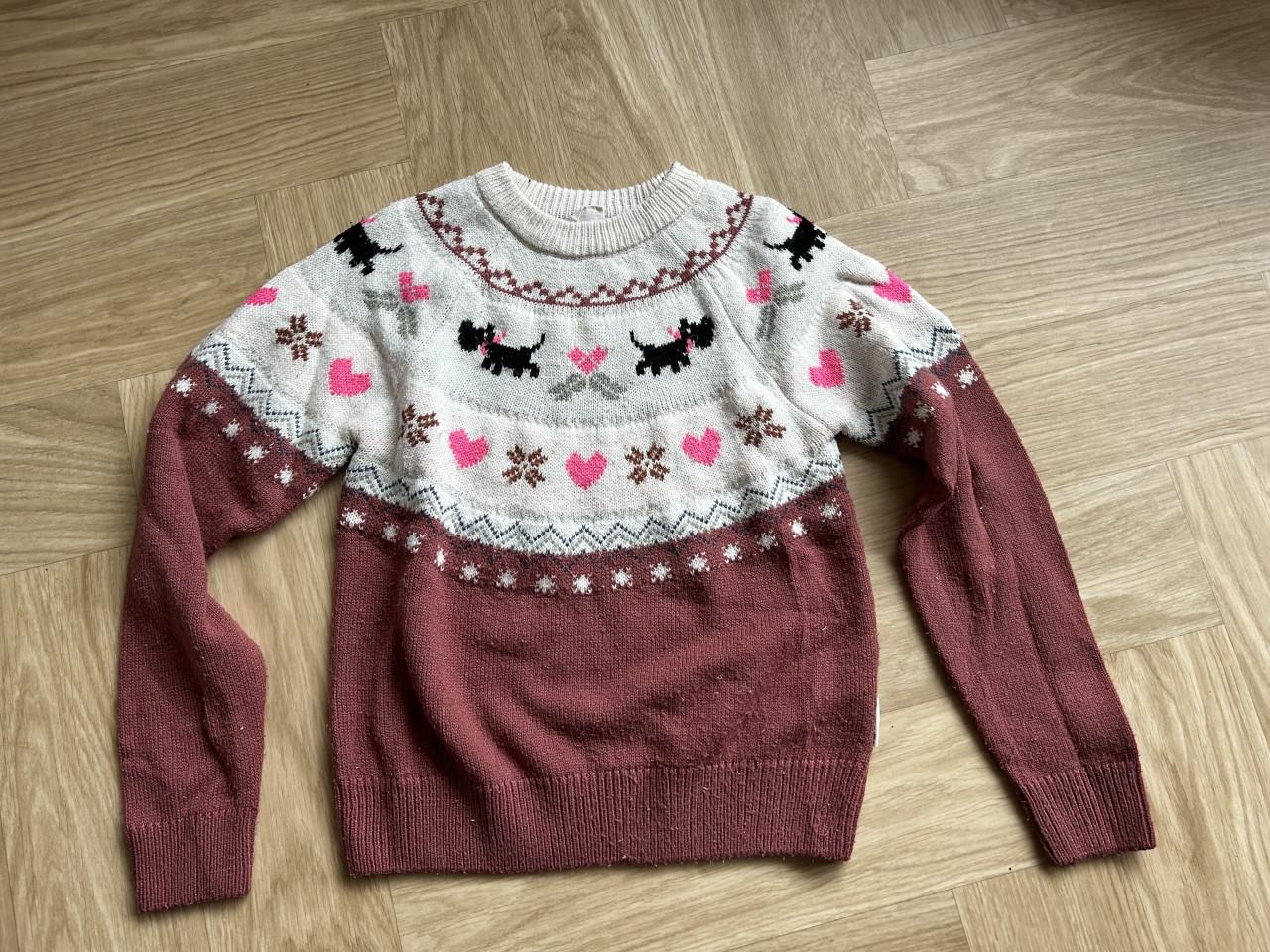 Meisjes wintertrui Takkie maat 134/140