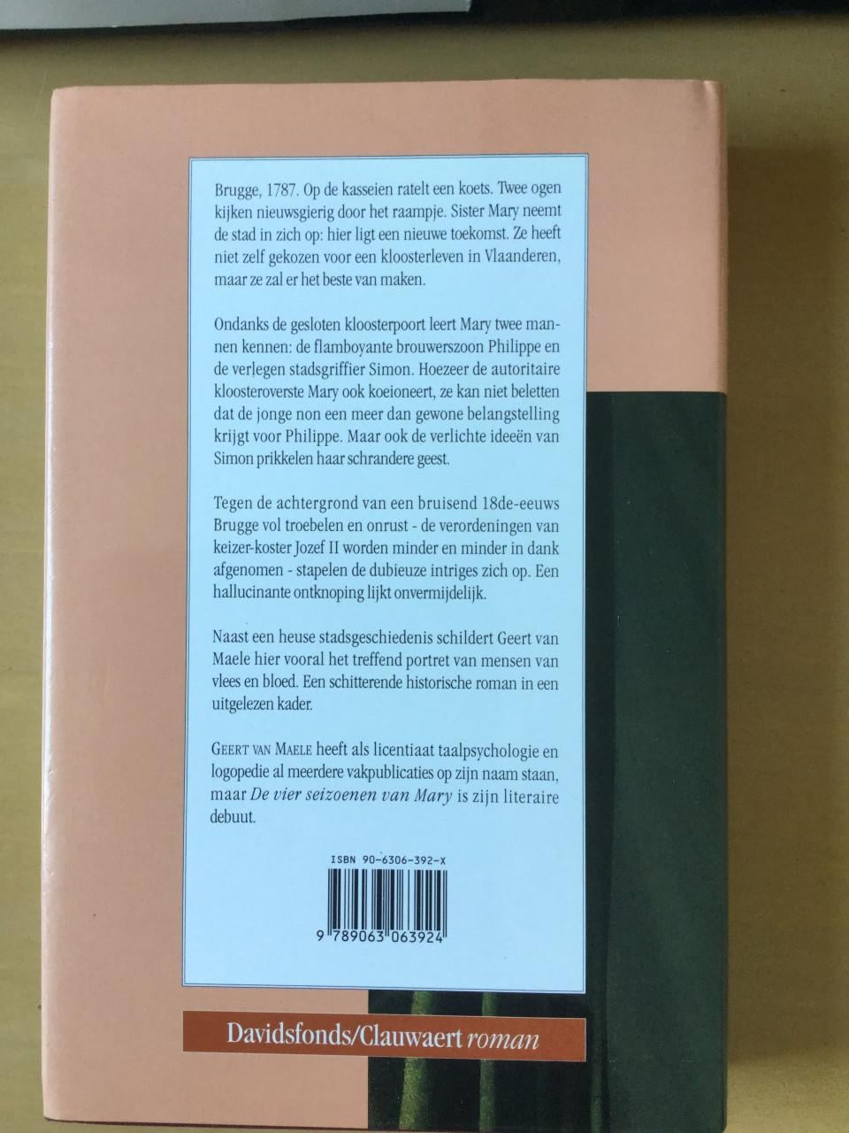 De vier seizoenen van Mary Geert Van Maele