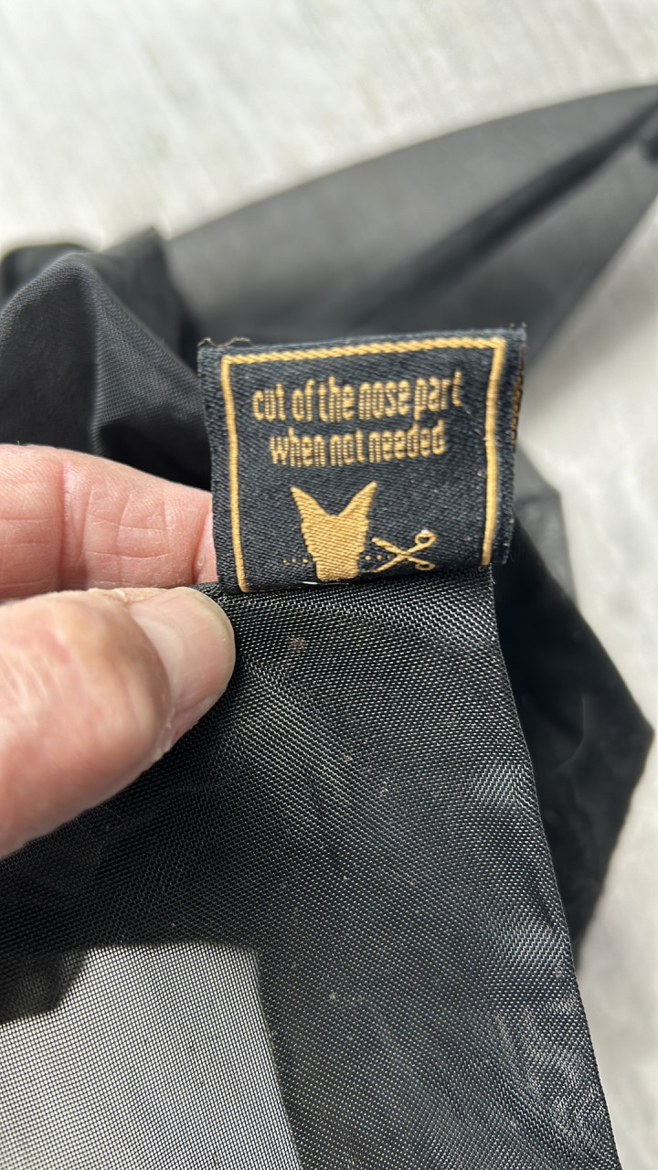 Vliegenmasker BR medium zwart