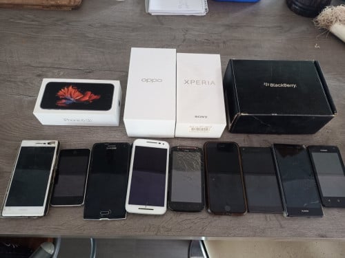 Oude telefoons